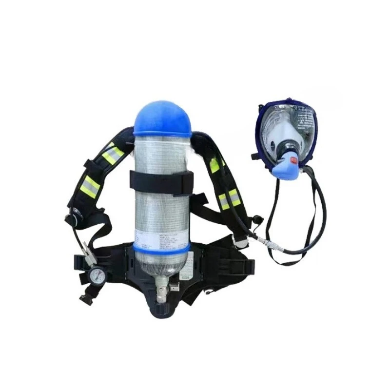 

Positive pressure air breathing apparatus fire protection