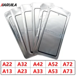 New GLASS OCA LCD Front Outer Lens For Samsung A13 A22 A23 A32 A33 A52 A53 A72 A73 A42 4G 5G Touch Screen Panel