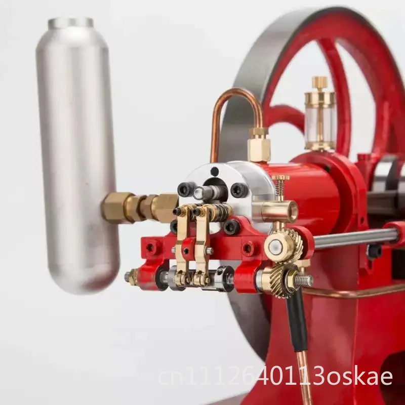 Water-cooled four-stroke engine model internal combustion engine retro vintage