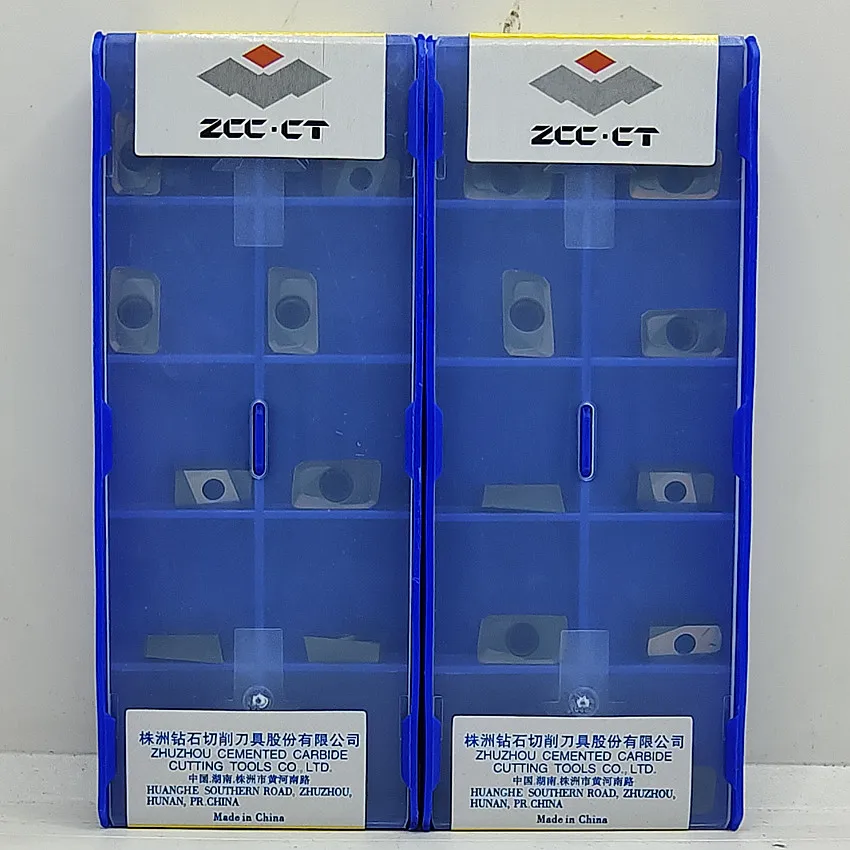 

500pcs APMT1135PDR YBG202 APMT1135PDR APMT1135 ZCC.CT CNC carbide inserts Milling insert For Steel, Stainless steel