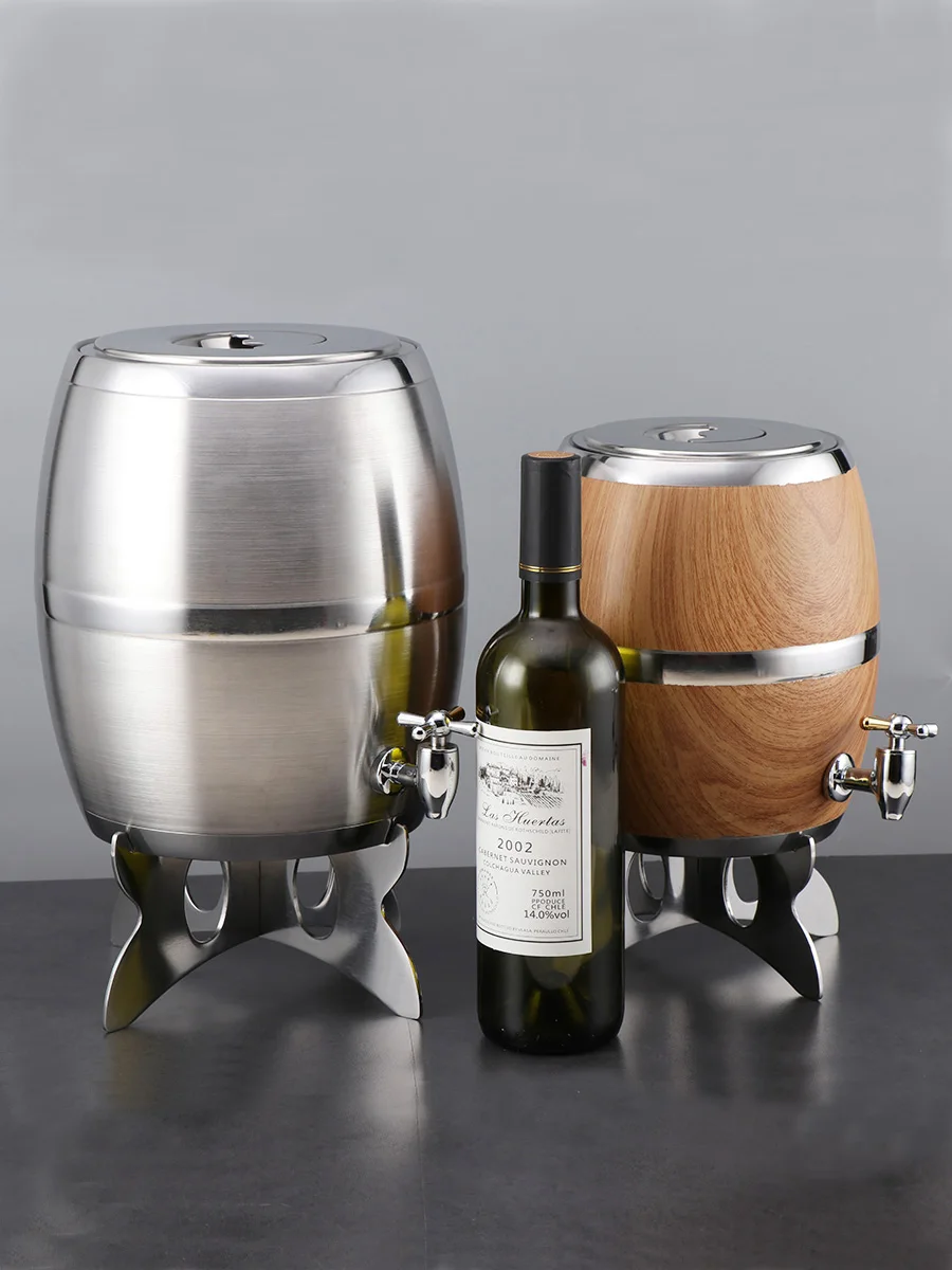 

Draft beer cannon barrel, red wine barrel, double insulated with tap