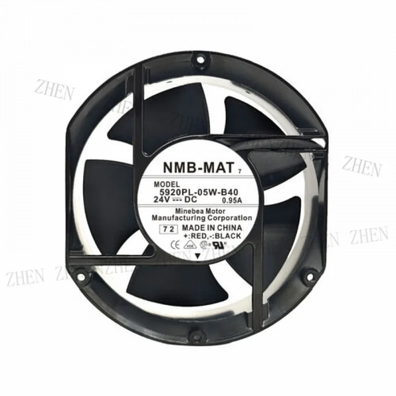 

Y 1 Pc. New FOR 5920PL-05W-B40 Inverter Cooling Fan 24VDC 0.95A 2Pin