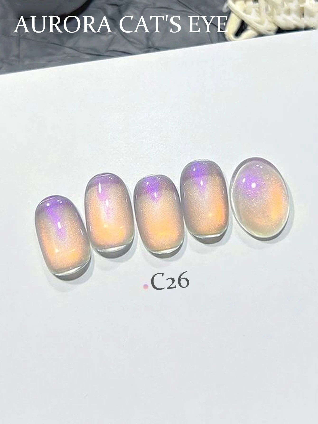 

1/9PCS hot cakes Nail Art Super Sparkling Dopamine Colorful Dreamy Aurora Cat Eye Crystal Light Therapy Gel Semi-Permanent Nail