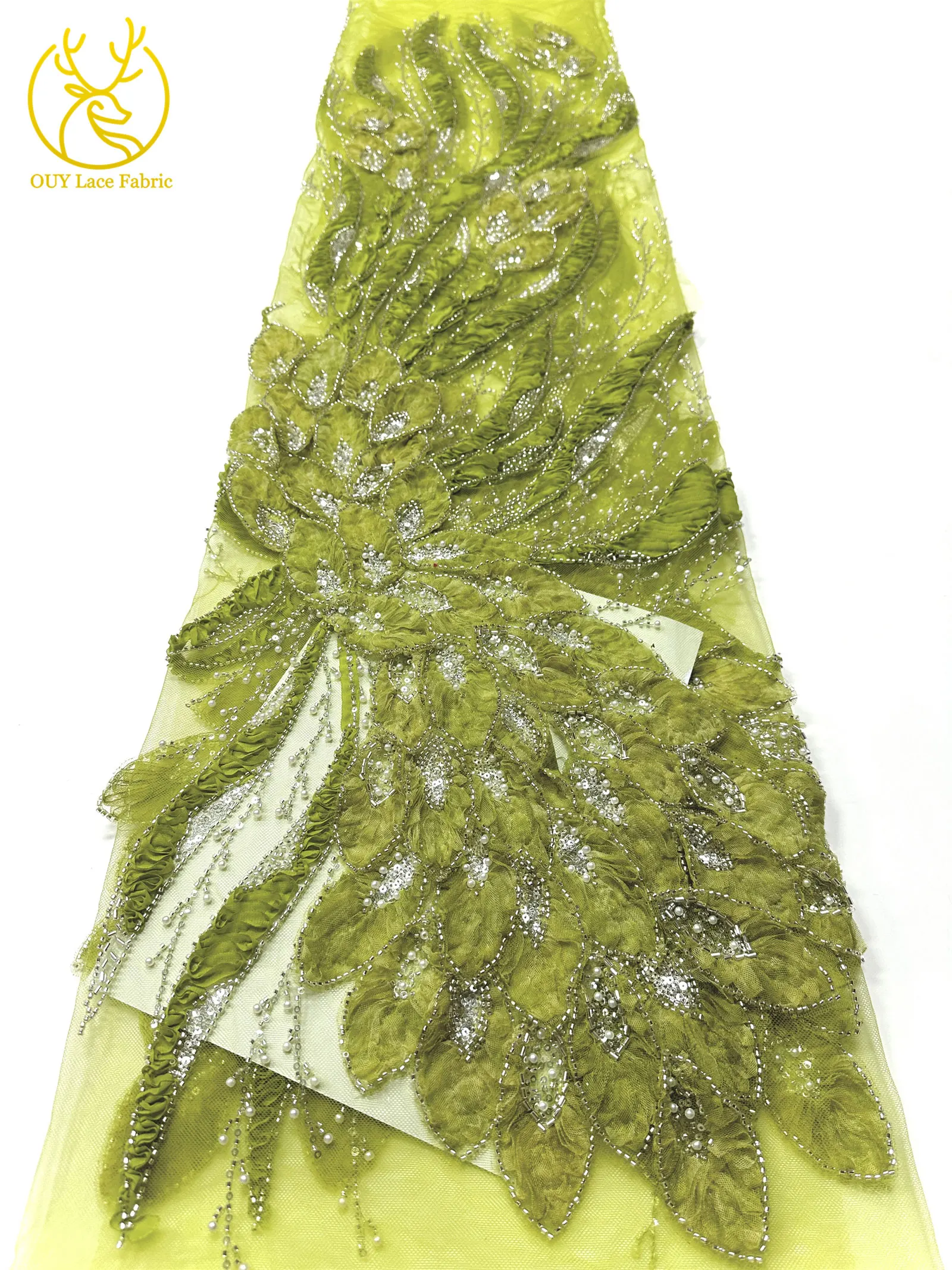 Tela de encaje de lentejuelas francesas de lujo 3D color burdeos 2026, tela de encaje bordada con cuentas de malla africana nigeriana para vestido de novia y fiesta