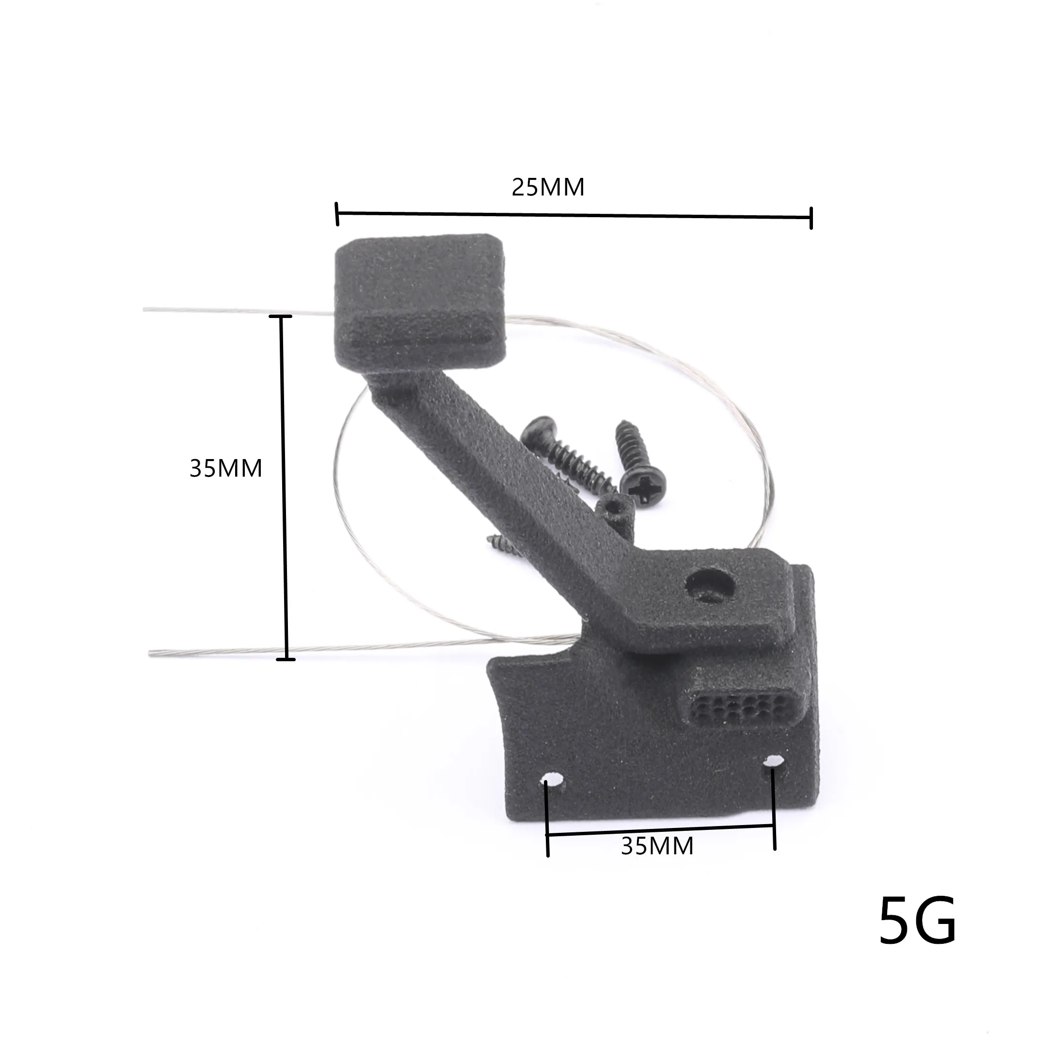 Simulatie Safari Snorkel Met Antenne Voor Axiale Scx24 Jeep Axi00002 Axi00005 1/24 Rc Crawler Auto Upgrade Onderdelen