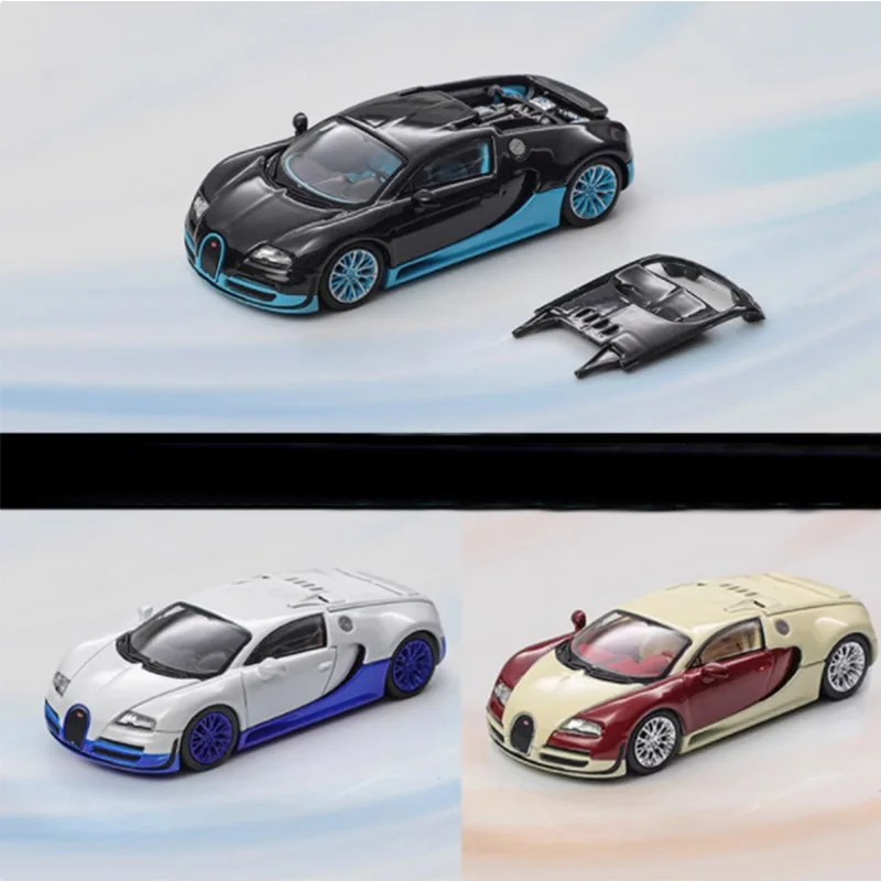 

Diecast Original 1:64 Scale Veyron Mortal Simulation Alloy Car Model Static Display Collectible Toy Gift Souvenir Decoration