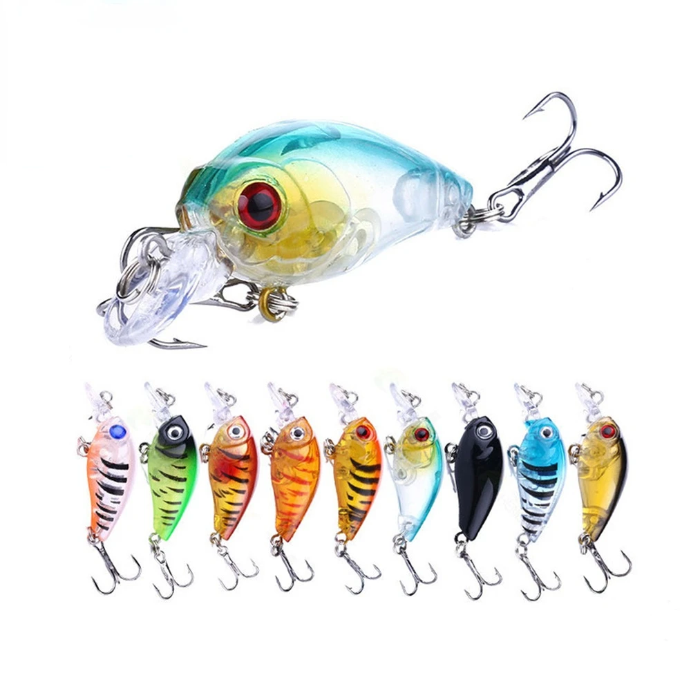 1 stücke 4g 4,5 cm Mini Wobbler Crankbait Angeln Locken Künstliche Köder Harte Schwimmende Wobbler für Fisch Bass angelgerät