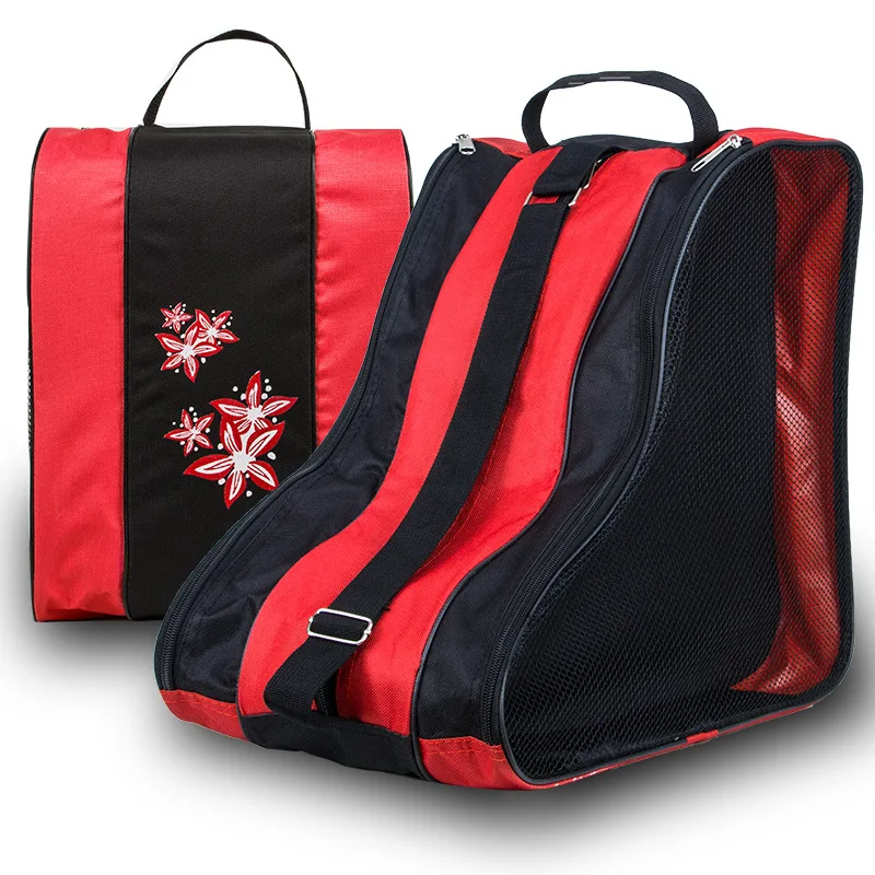 

Детская сумка для роликовых коньков, детская сумка для коньков, треугольная сумка для роликовых коньков, ткань Оксфорд, обувь для коньков, чехол для переноски, водонепроницаемая сумка для коньков