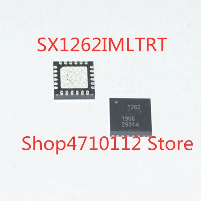 Free Shipping  10PCS/LOT NEW Original SX1262IMLTRT SX1262 1262 QFN  IC