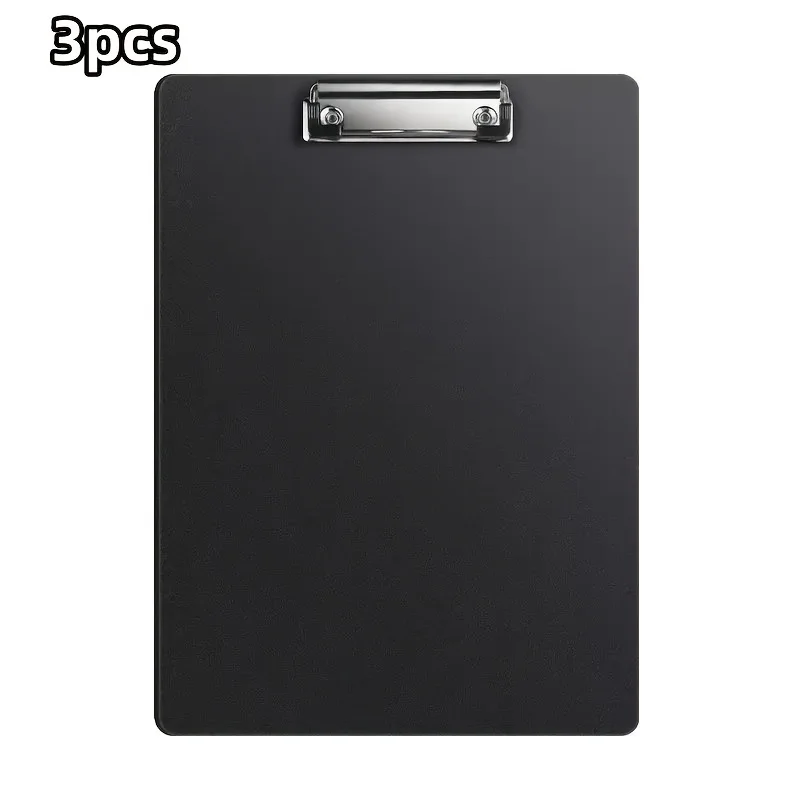 3 قطع من الألواح الحافظة شديدة التحمل مع قاعدة مضادة للانزلاق - لوح إسفنجي PP سميك، حافة تشبه معدنية للمكتب والمنزل والفواتير والرسائل #5