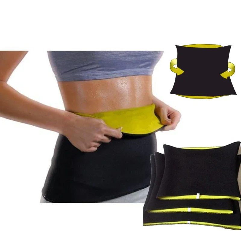 S-3XL Hot Waist Band Gym Fitness Sports Exercise  Waist Support Pressure Protector Body Building Belt Slim Item Sweat For Women