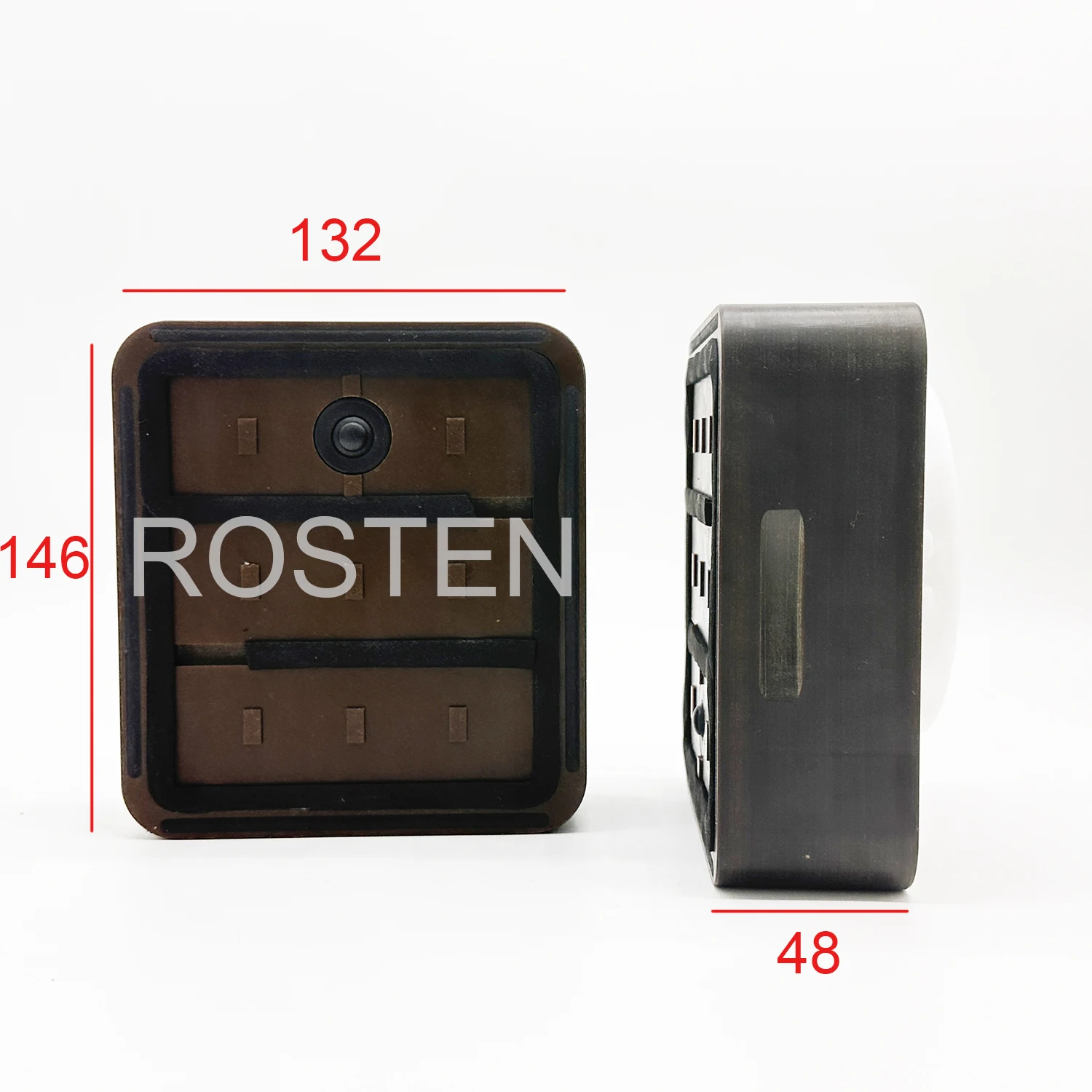 132*146*48mm Full Size Suction Pod Vacuum Block Plate for Biesse Rover Point to Point CNC Machining Center Machine Accessories