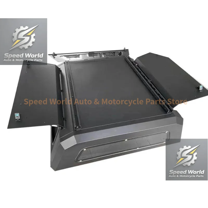 Factory Hot Sale Aluminum Alloy Canopy Cann + Xmm With Double-Side Glass - High-Quality Truck Bed Cover Hard Top