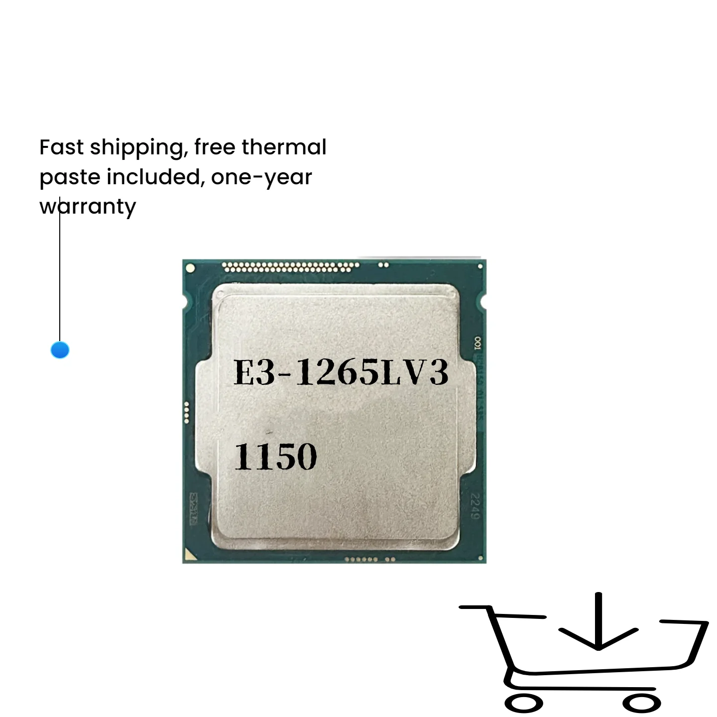 

Xeon E3-1265L v3 E3 1265Lv3 E3 1265L v3 Четырехъядерный восьмиядерный процессор с частотой 2,5 ГГц, 45 Вт, процессор LGA 1150