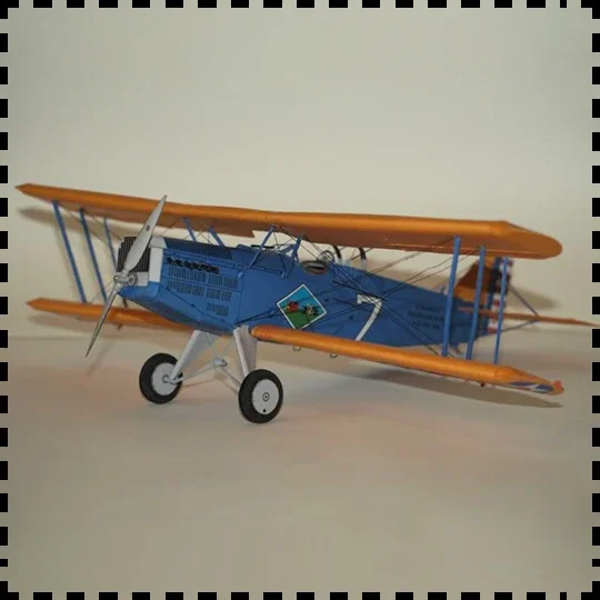 

Масштаб 1:33, США Douglas O-2H Scout DIY Набор бумажных моделей ручной работы Пазлы Игрушка ручной работы DIY