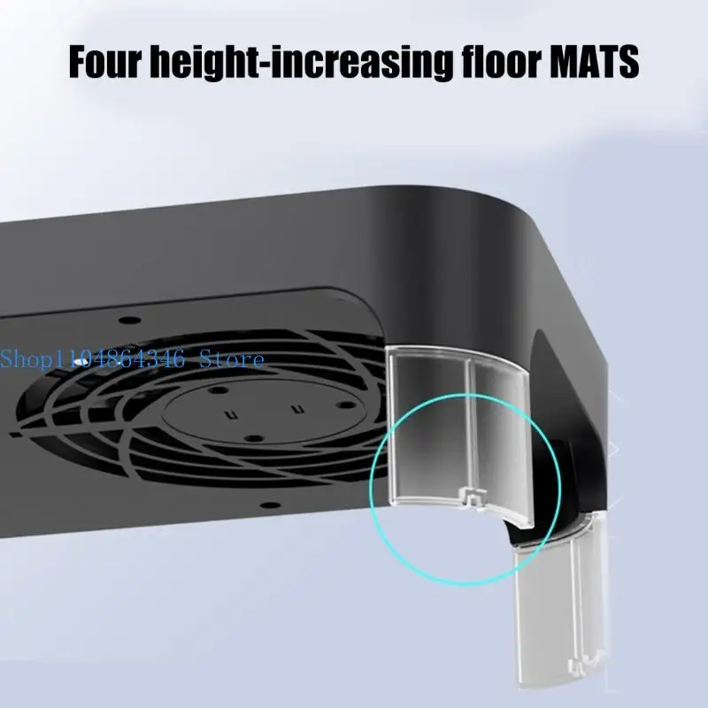 5asd Stackable Computer Cooling Rack With 14cm High Speed Fans Optimized For Router Heat Dissipation