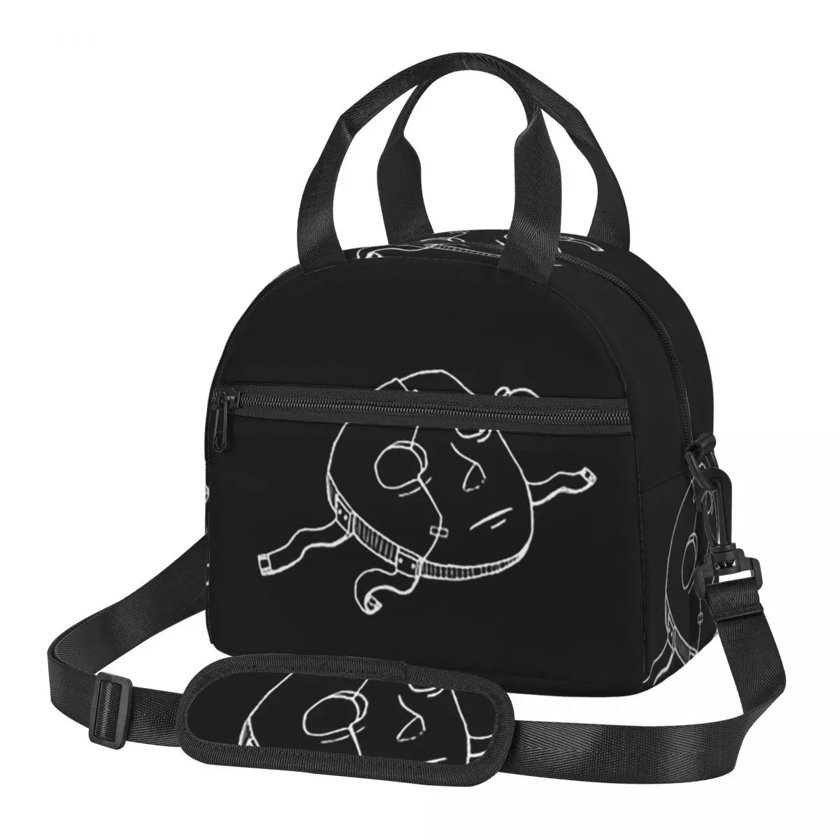 

Термосумка для обедов с дизайном Sally Face Mask для женщин, портативный контейнер для пикника, термоконтейнер для еды, сумка-холодильник