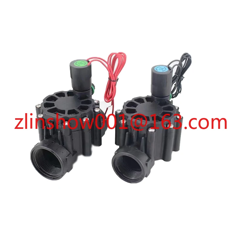 

1/2" 3/4" 1" Normally Closed Water Irrigation Solenoid Valve 220V 12V 24V Nylon Valve For Farm Garden Landscape Irrigation