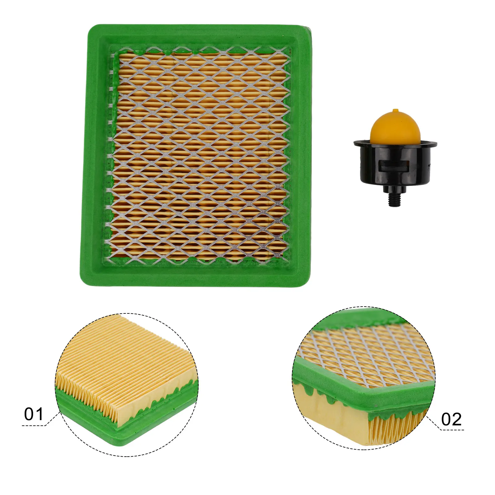 Precision Fit Air Filter for FX RM 5.0 5.5 1855 1860 2055 2060 2060PRO Lawn Mower Units Replaces 4260249446175
