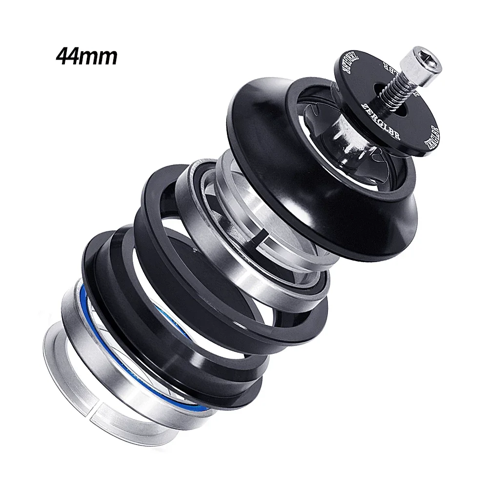 

Bicycle Bearing Cup Set 34/44/55/56mm Aluminum Alloy Bearing Head Cup for Fixed Gear, Mountain and Road Bikes