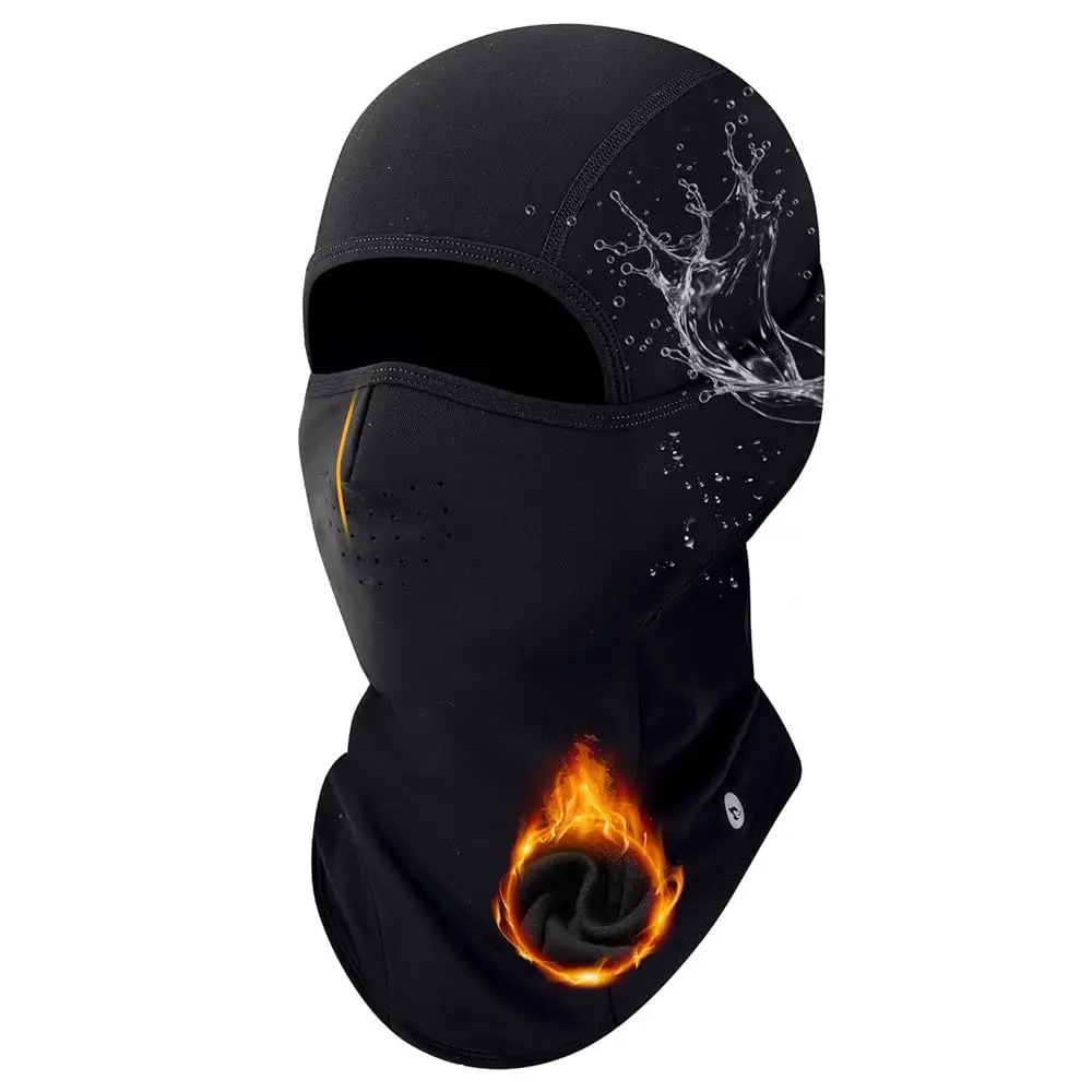 

Лыжная маска-балаклава для мужчин и женщин, водонепроницаемая, для сноубординга, флисовая, для защиты от холода, снегозащитная маска для лица и шеи