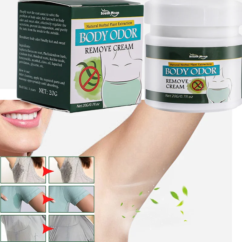 

Armpit Odor Cream Body Underarm Deodorant Perfume Sweaty Removal Lasting Aroma Antiperspirant Feet Eliminate Bad Smell Skin Care