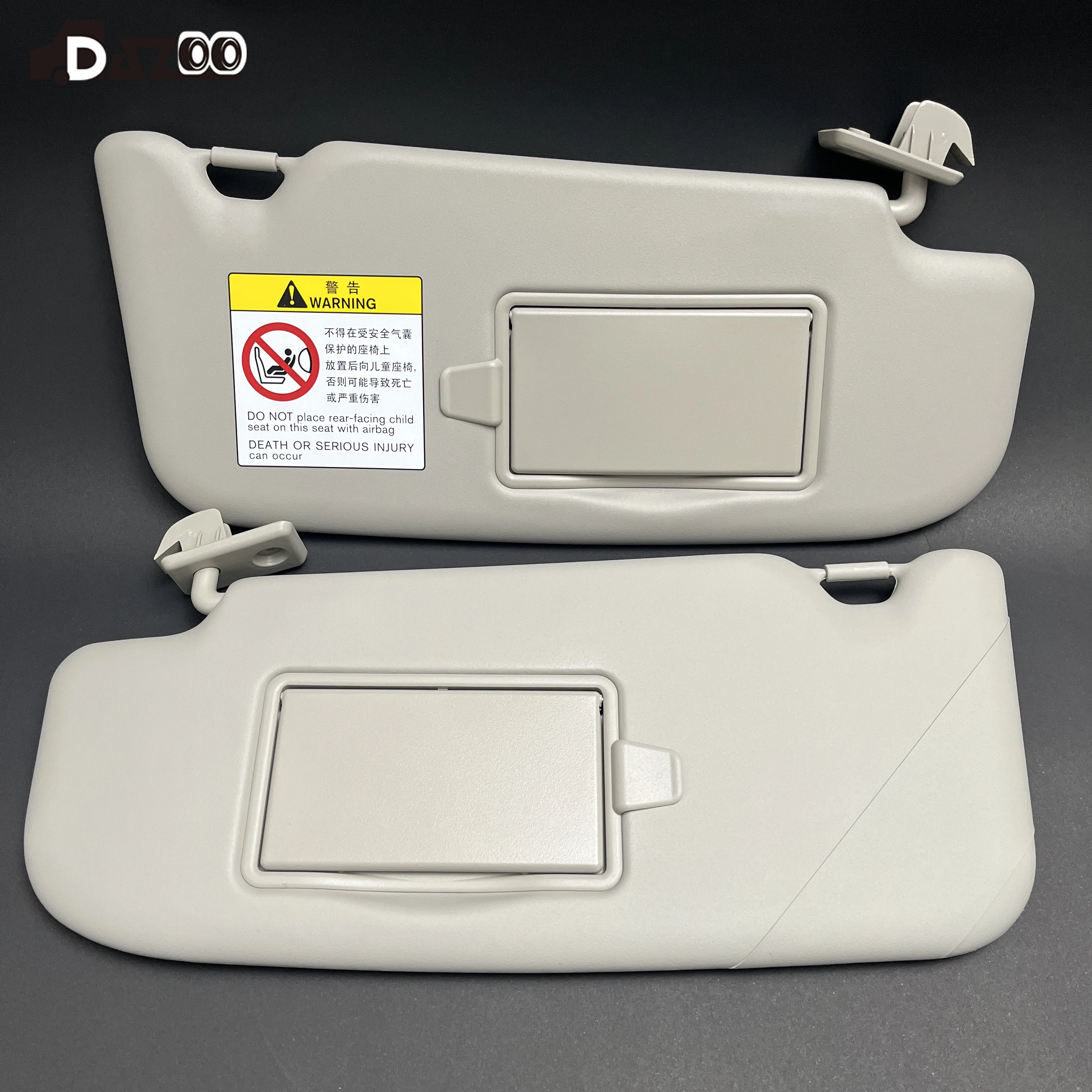 Visera interior para Nissan Qashqai 2016 2017 2018 2019 2020 -2022, visera con espejo, conjunto de visera frontal, accesorios para coche