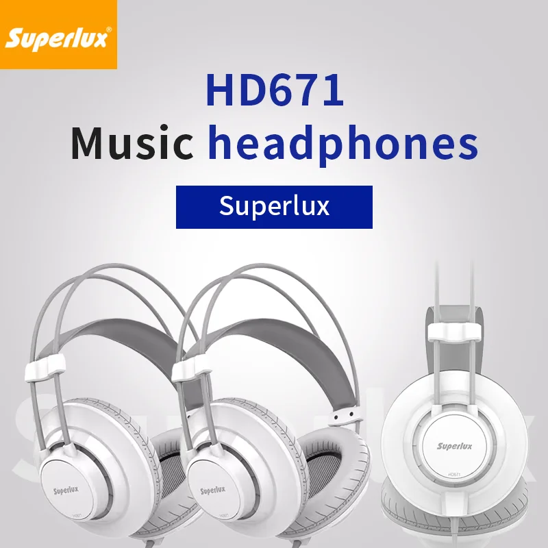 Superlux HD671 monitoring headphones wireless headset music headphones