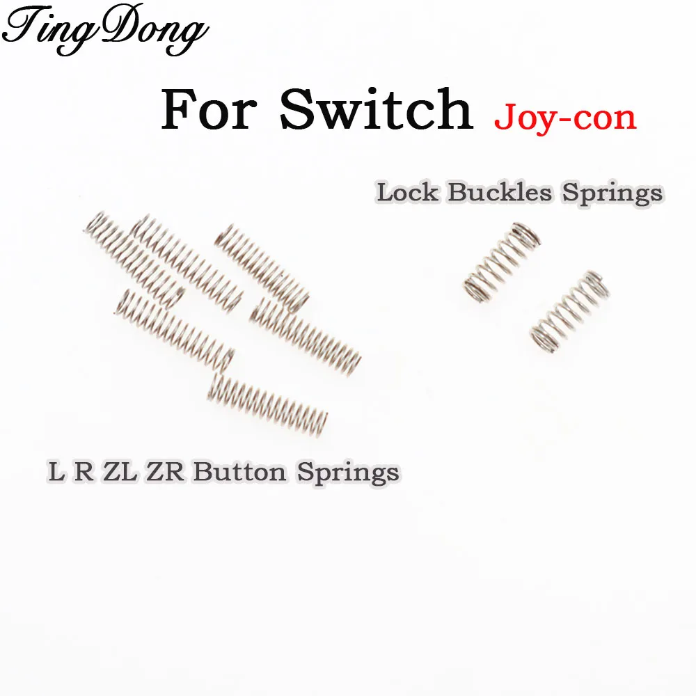 4-50 Stück Federklingen für Switch L R ZL ZR Tasten, Federklingen für NS Switch Joy-Con Controller, Reparatur-Ersatzteile