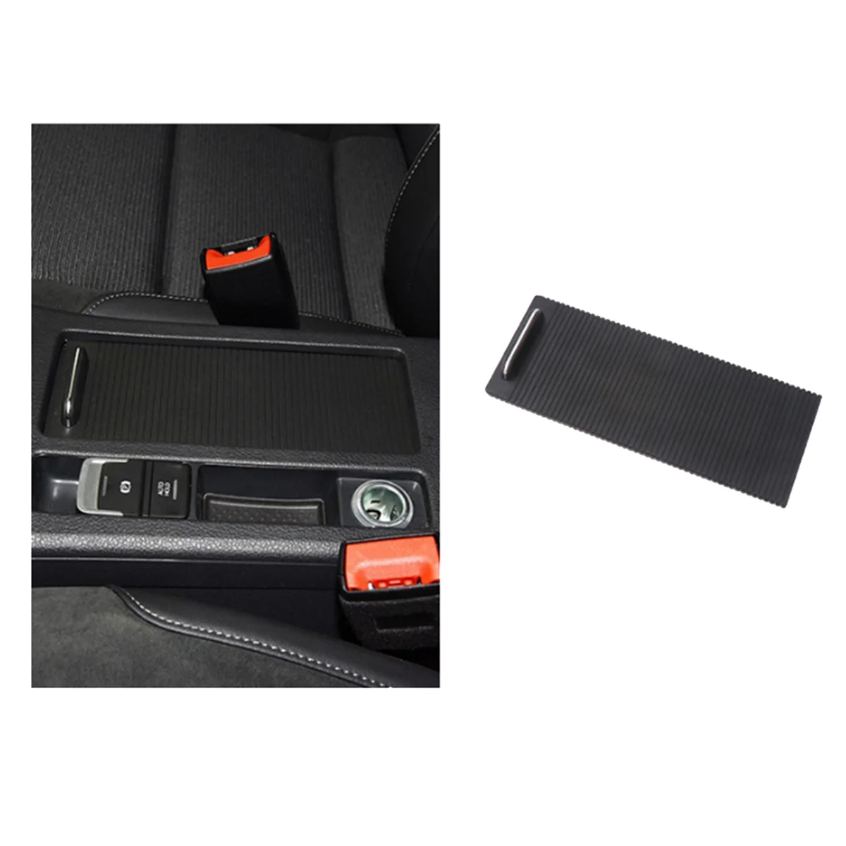 Carro Centro Console Drink Cover Slide, Cortinas Rolantes para Volkswagen Golf 7 2014-2020, 5GG862531D, Cortina de suporte para copo de água