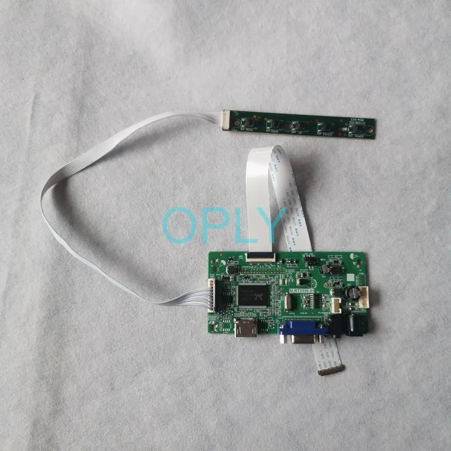For LM140LF2L LTN140HL05 LM140LF3L M140NWF5 Controller Drive Board Kit DIY Laptop Matrix 1920*1080 VGA+HDMI 30 Pin EDP 1920x1080