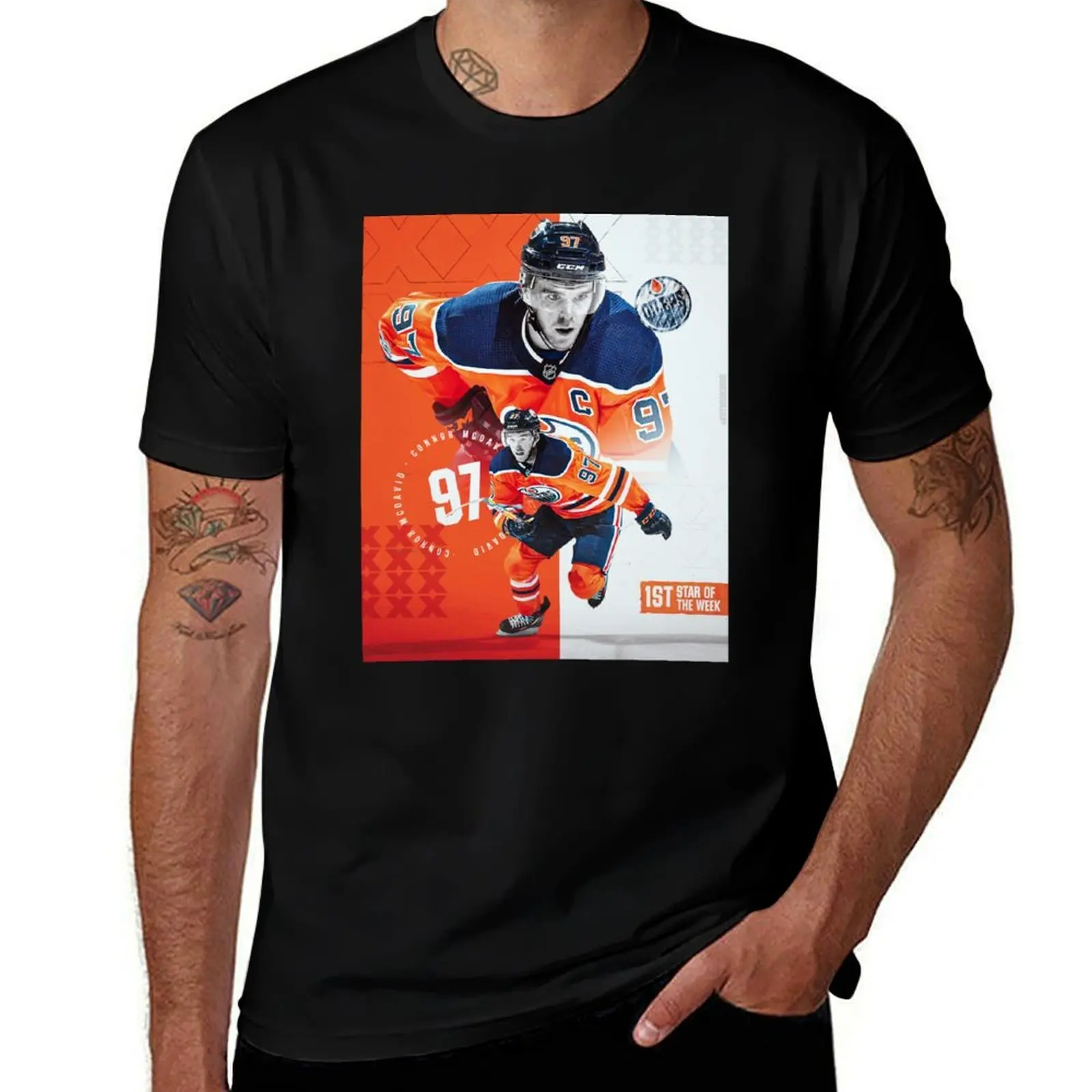 

Connor McDavid T-Shirt t shirts for man graphic tees t shirt man cotton man t shirts high quality luxury brand T-Shirt