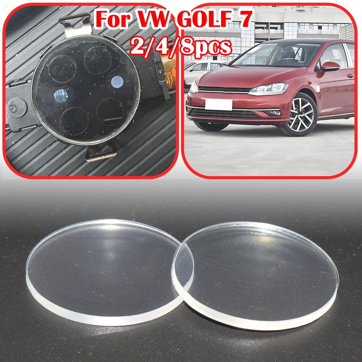 

Rain Light Sensor Gel Pad For VW GOLF 7 Adhesive Film Silicone Cushion Windscreen Chip Repair kit Multi-Purpose Tape 9A795560920