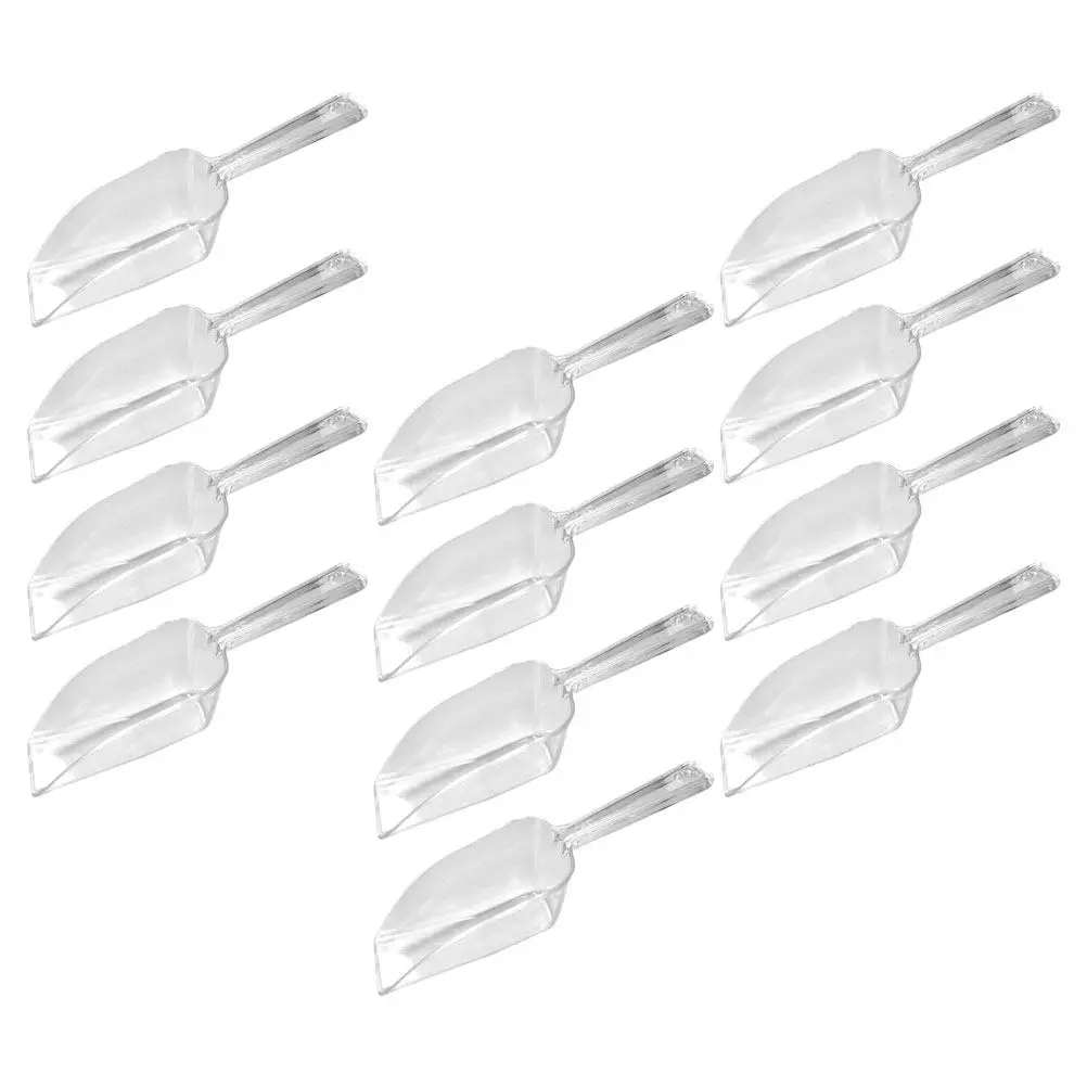 12Pcs Plastic Scoops Set Durable Kitchen Flour Sugar Tea Leaves Serving Scoops Multipurpose Cooking Tools Home Supplies view 4