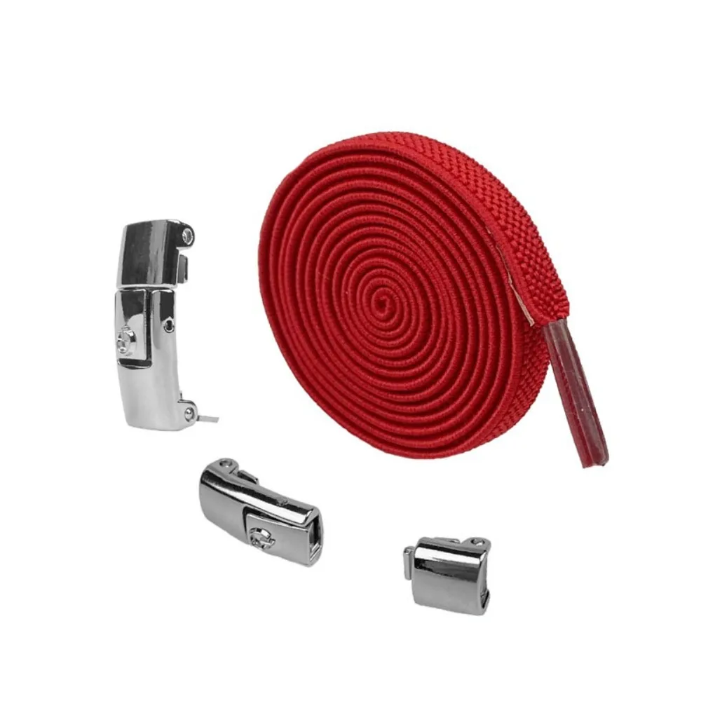 

No Tie Shoelaces Magnetic Shoelaces Buckle Metal Flat Free Shoelace Buckle Shoe Laces Accessories Shoelace Tools Shoe Buckle