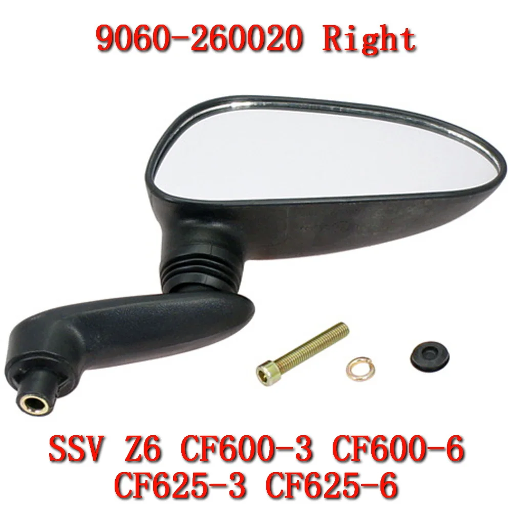 Rear View Mirror 9060-2600A0 For CFMoto SSV Accessories CForce 600 625 Z6 ZF Motorcycle Part