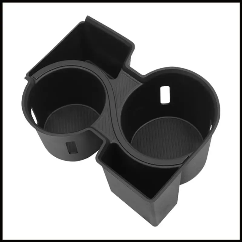 

Automotive Shaking Control Tray Cup Holder With Storage Compartment Simple Installation For Car EV9 2024 2025