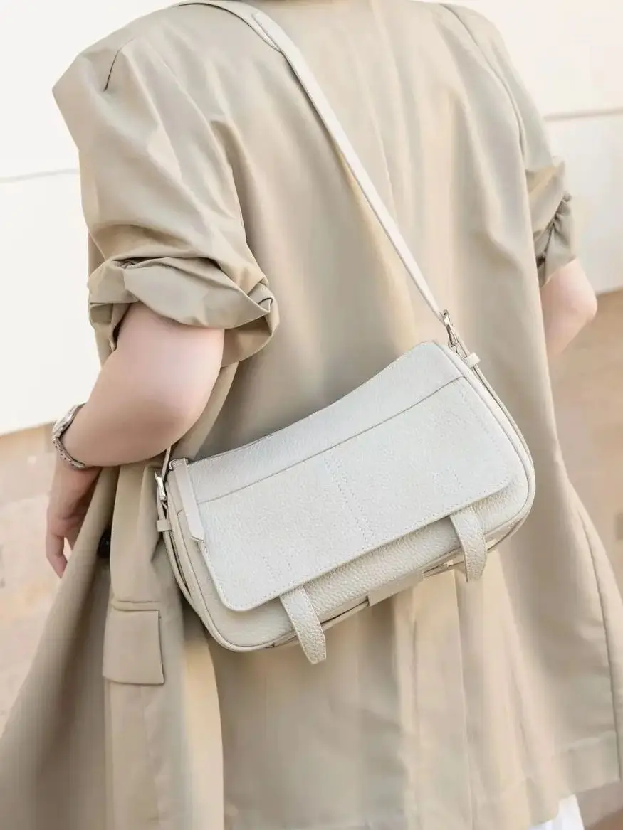 

Новая женская сумка-кроссбоди из натуральной кожи класса люкс, дизайнерская, из мягкой воловьей кожи, маленькая сумка для женщин