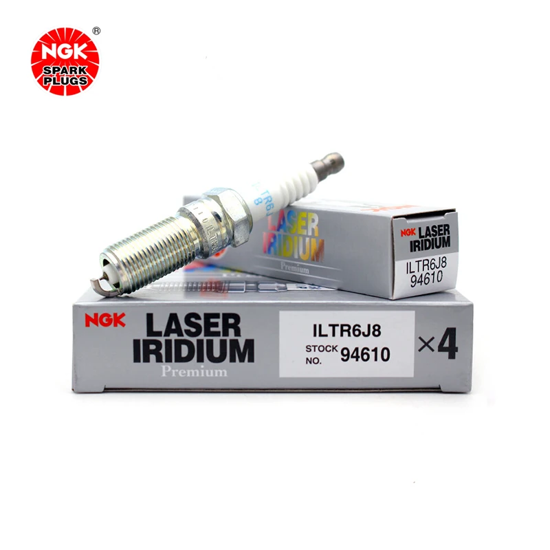 

NGK Iridium Platinum spark plug ILTR6J8 94610 is suitable for Pentium B70 Pentium B90 FAW H7（4PCS)