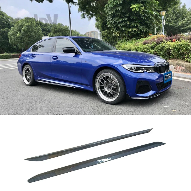 G20 G28 MP style carbon fiber side skirt body kit for  3 Series