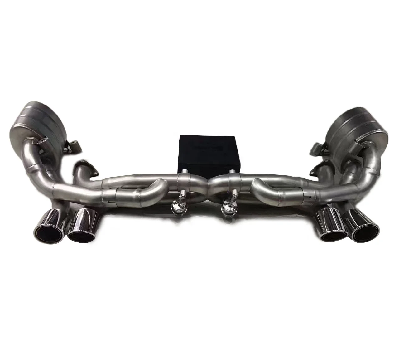 

Customized Titanium Alloy Or 304ss Exhaust Pipe For Porsche 911 997.2 Exhaust Catback