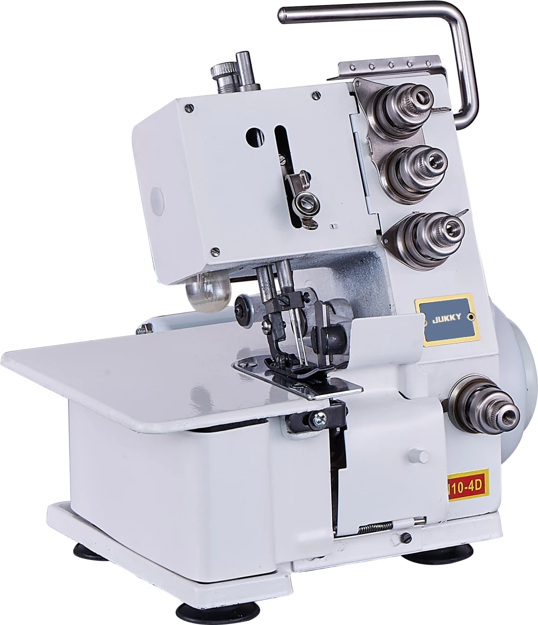10-4D WIKI ماكينة خياطة الأوفرلوك الصناعية الأوتوماتيكية المحمولة للاستخدام المنزلي نموذج JUKKY صناعات النسيج ذات التشغيل الكهربائي #1