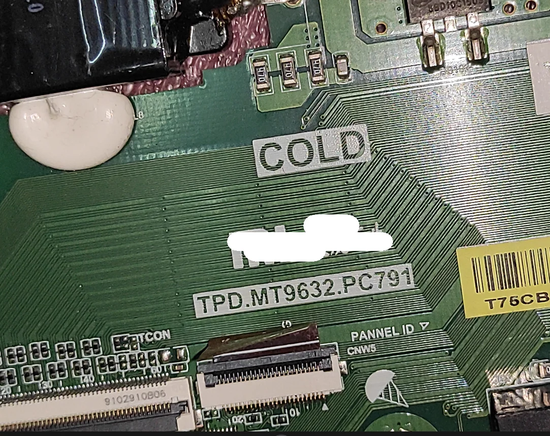 Placa base de TV TPD.MT9632.PC791, tres en uno, bien probada, 108-127V, 600ma, Envío Gratis