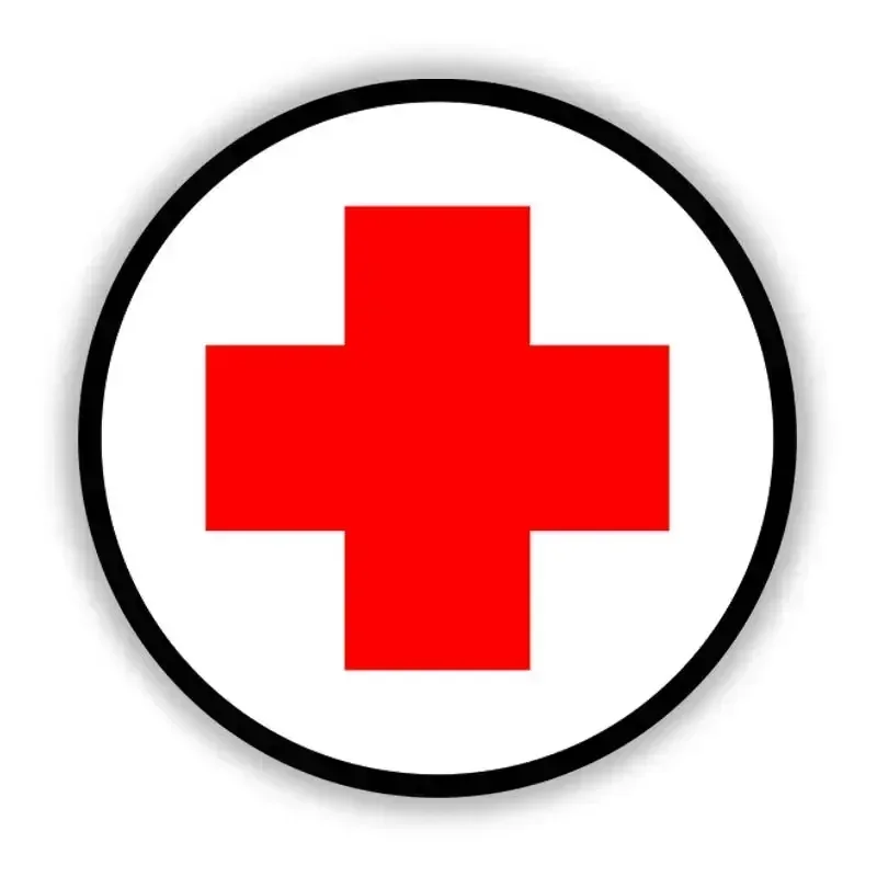 

Colors Personality PVC Decal For Red Cross Waterproof Car Sticker On Motorcycle Laptop Decorative cars accessories tools