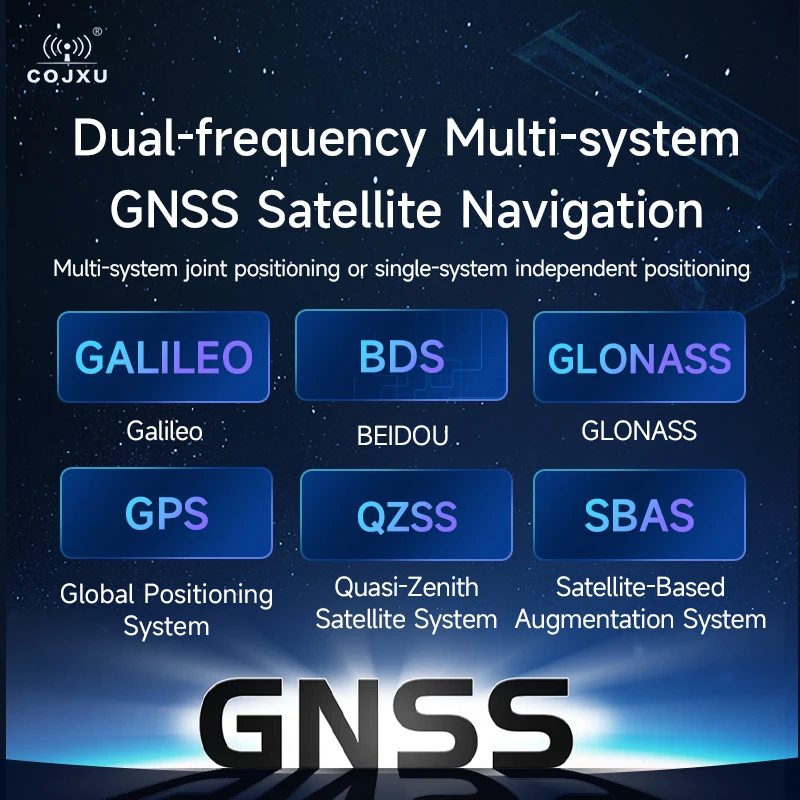 GNSS Positioning Module Dual-Frequency Inertial Navigation COJXU E108-GN07IS Multi-Mode GPS BDS GLONASS GALILEO QZSS SBAS