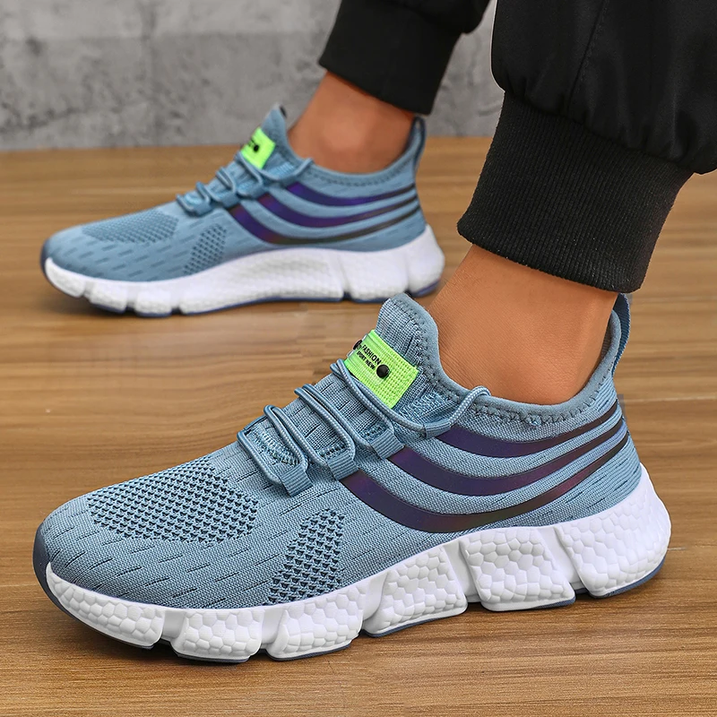 

New 2024 Unisex Sneakers Breathable Fashion High Quality Man Running Tennis Shoe Comfortable Casual Shoe Tênis Masculino Mulher