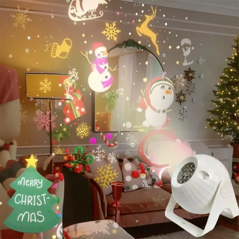 ledライト-クリスマス-プロジェクション-ステージライト-ルームデコレーション-新年-クリスマス-ハロウィン-雰囲気-ナイトライト-電球-プロジェクター