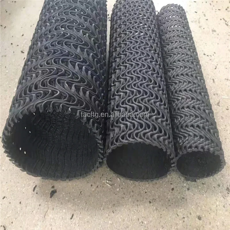 2025Long-Lasting Durability Rigid Permeable Plastic Pipe with Smooth Inner Wall for Efficient Railway Embankment Drainage