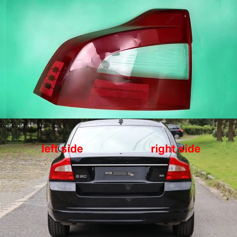 

For Volvo S80 2007 2008 2009 2010 2011 2012 Auto Accessories Rear Taillight Shell Tail Lamp Cover Brake Lights Mask Plexiglass