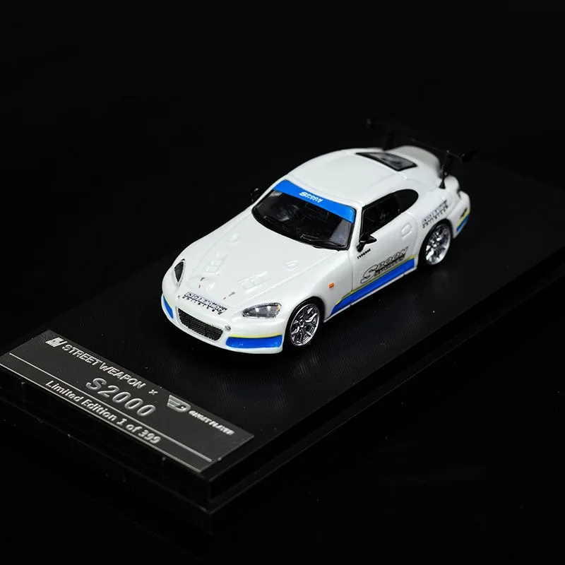 

SW 1:64 S2000 Spoon white alloy car model